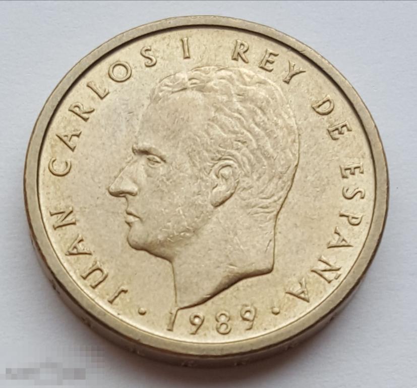 100 песет 1989 год Испания 
