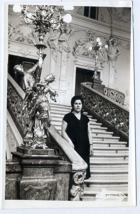 Советский быт Отдых экскурсия Одесса Театр оперы и балета 18 х 12 см