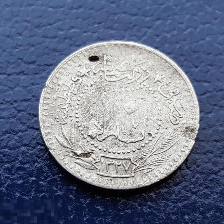 10 пара 1915 год Турция 1327 