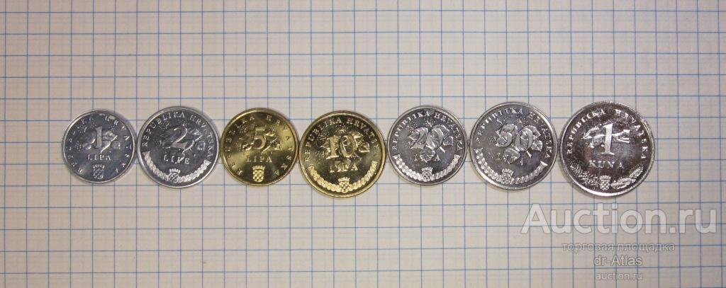 Хорватия набор 1993 - 2006 UNC 7900