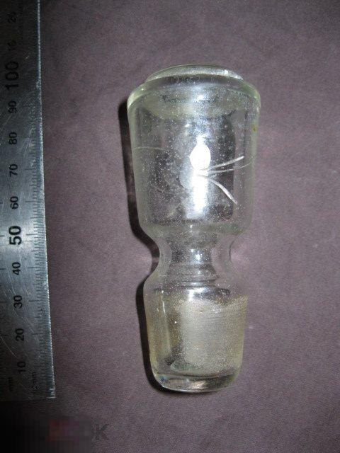 Пробка от графина.  Стекло СССР. 