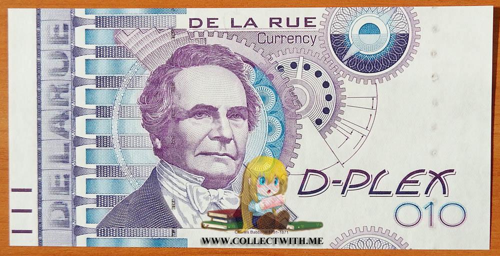 Test note. De la rue банкноты. Пластиковая банкнота Thomas de la rue