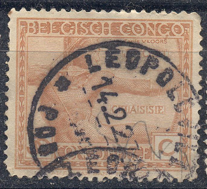 Бельгийское Конго 1923 г.  стандарт гашеная (отличное гашение)