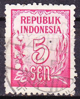Индонезия, гаш, 1951-53 г.