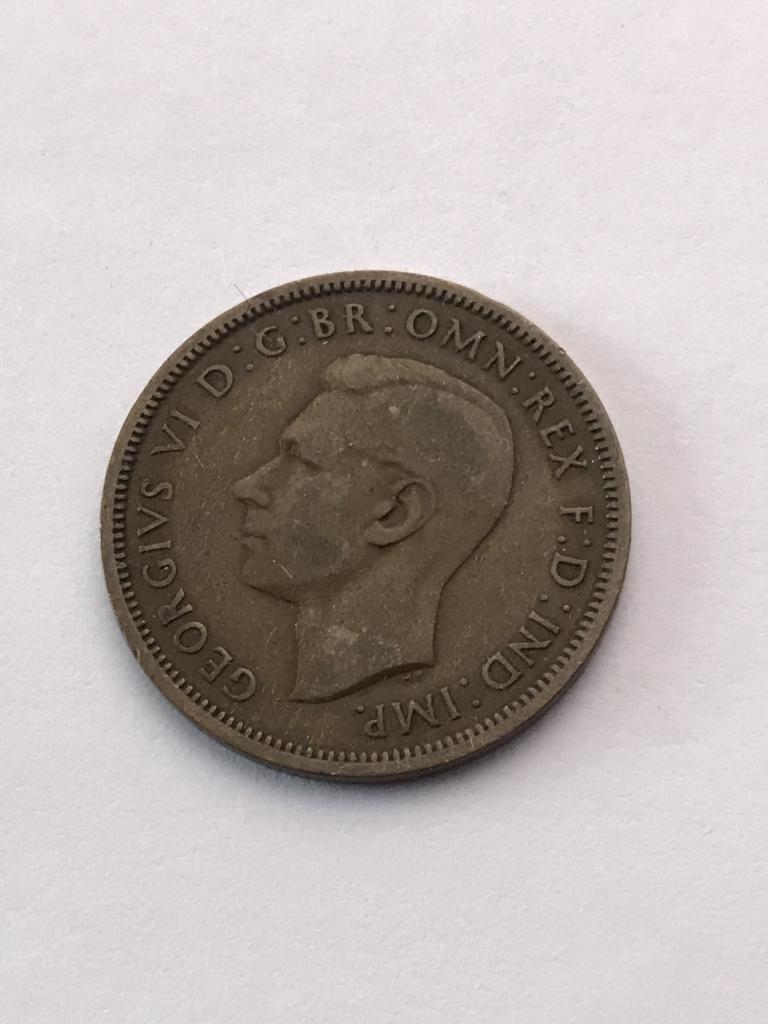 1/2 пенни Англия 1939