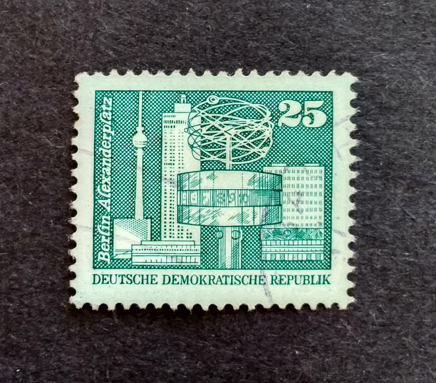 ГДР 1980 Берлин Александрпляц 1м Мих 2521 гаш