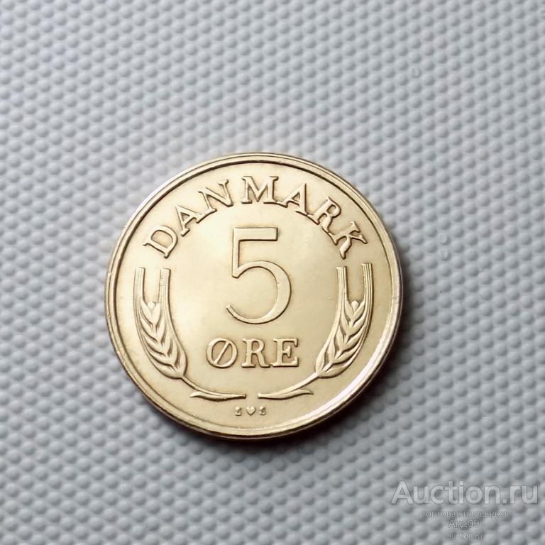 Дания 5 эре 1972 года (5945х)