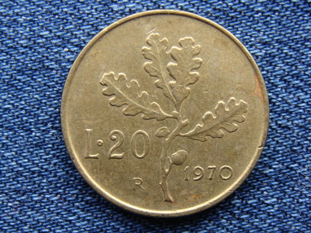 20 лир 1970 год (R). Италия