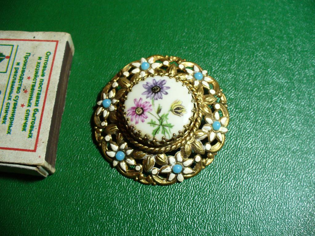 Брош. Финифть. — покупайте на Auction.ru по выгодной цене. Лот из ...