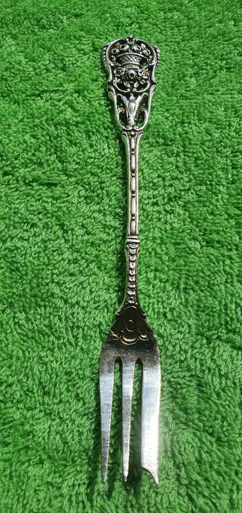 Вилка десертная, конец 19 века, Германия (2)