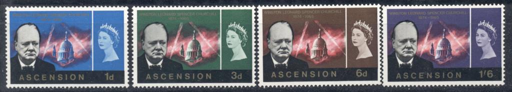 Асуньсьон 1965 г. серия Черчилль спецвыпуск негашен**