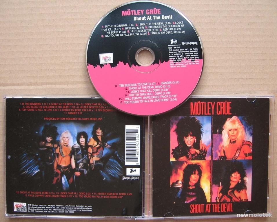 MOTLEY CRUE Shout At The Devil 1983 Reissue