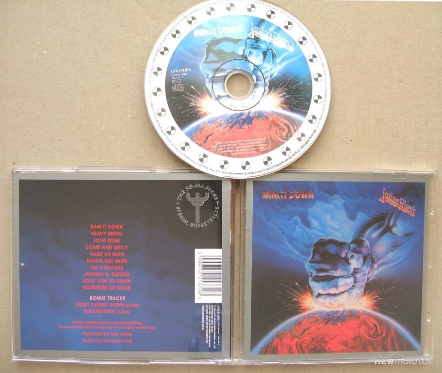 JUDAS PRIEST RAM IT DOWN 1988 REM 2001 Reissue