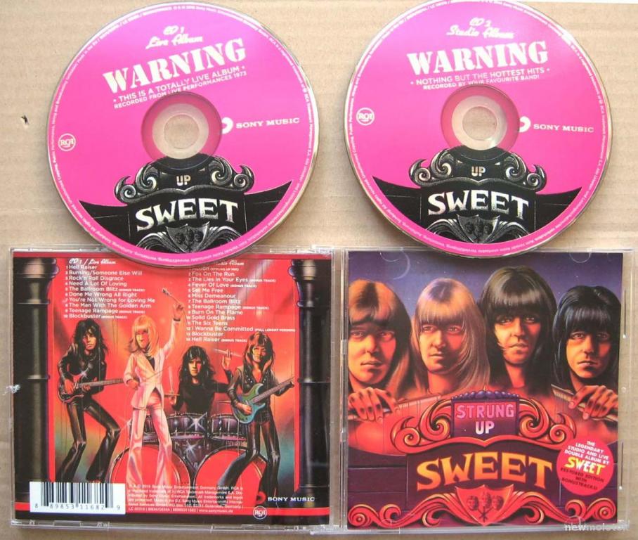 SWEET Strung Up 1975 (2xCD) КУЛЬТ! Впервые!
