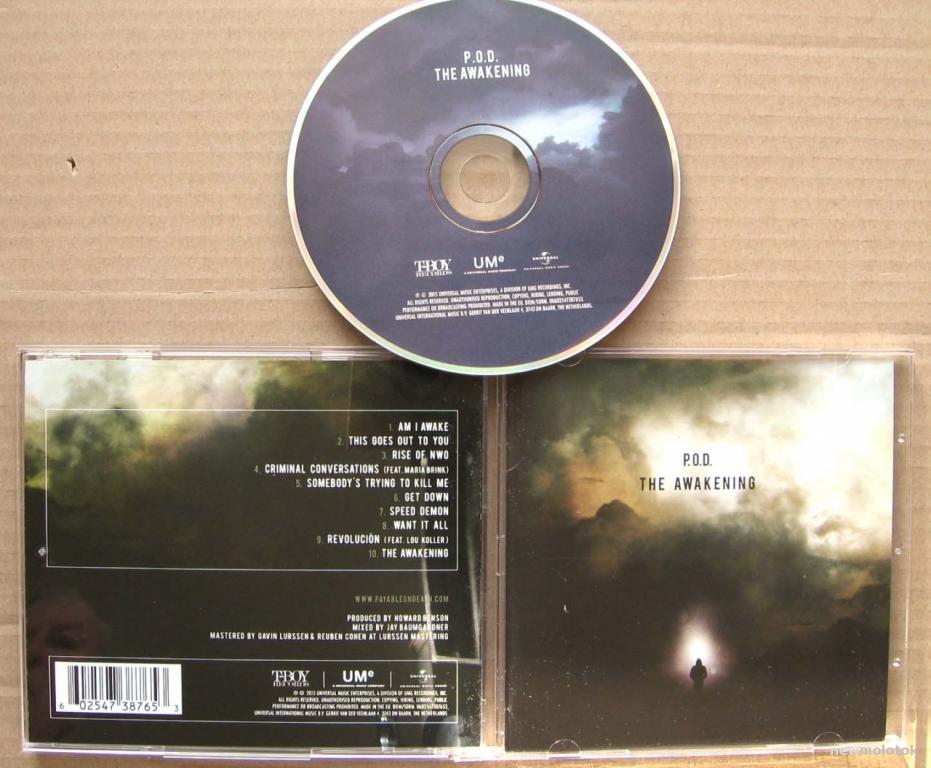 P.O.D. The Awakening 2015 NEW