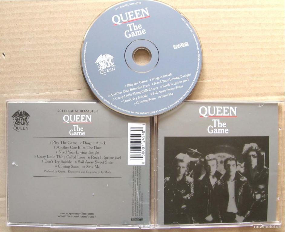 QUEEN The Game 1980 КУЛЬТ Reissue