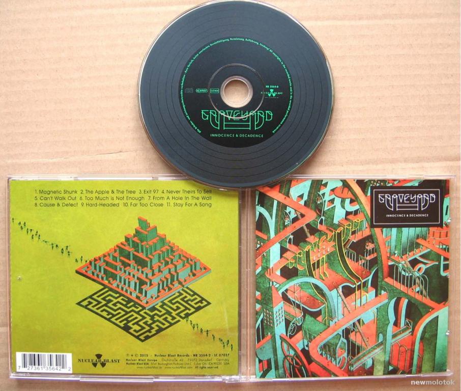 GRAVEYARD Innocence And Decadence 2015 NEW