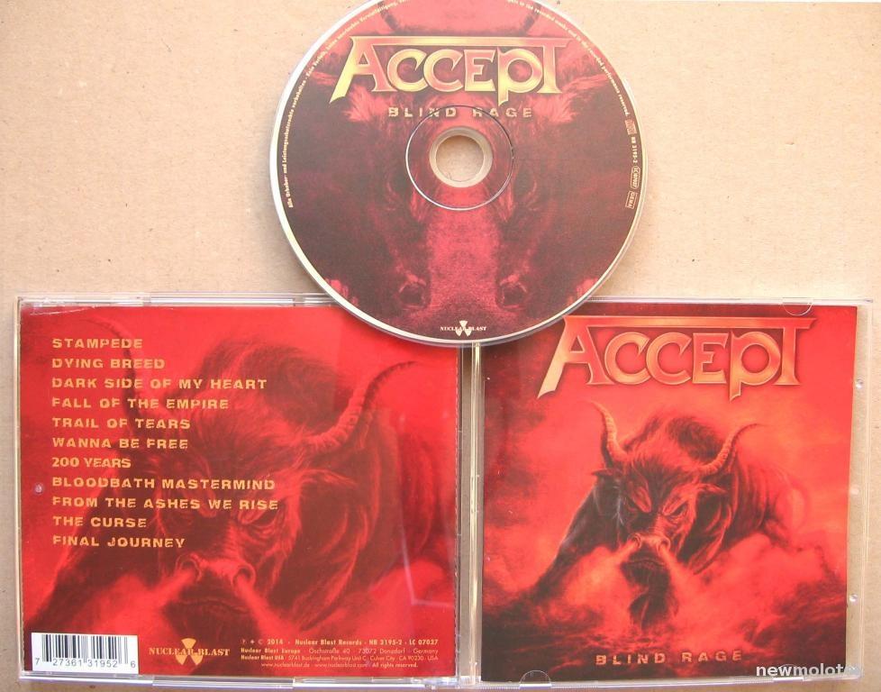 ACCEPT Blind Rage 2014 NEW
