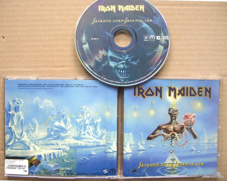 IRON MAIDEN Seventh Son Of A Seventh Son 1988 Reissue