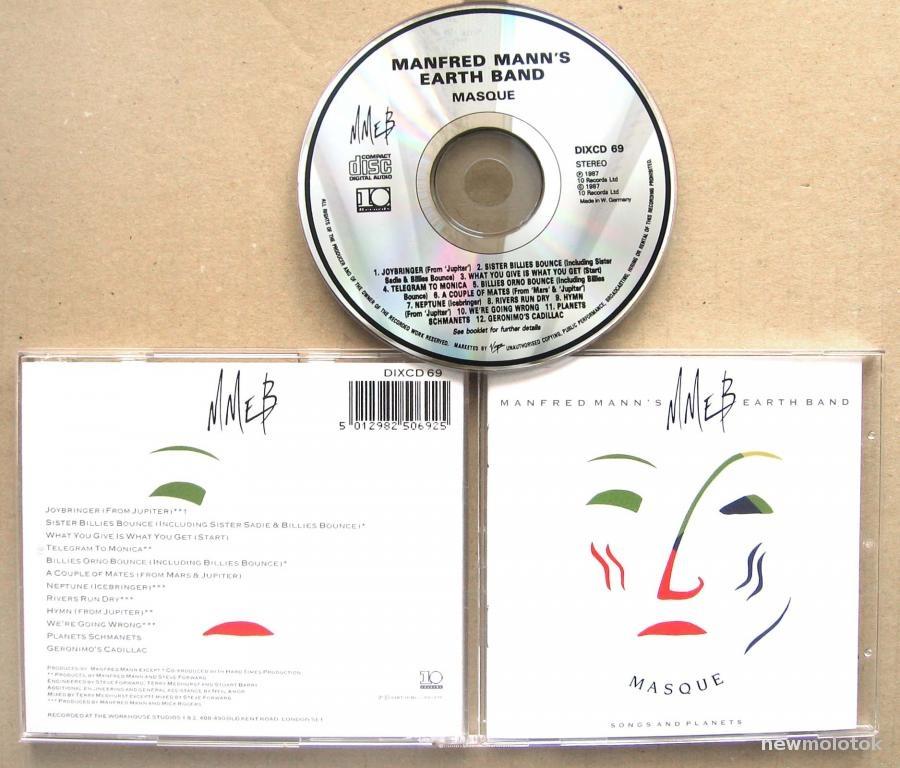MANFRED MANN'S EARTH BAND MASQUE 1987