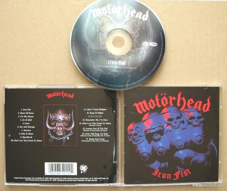 MOTORHEAD IRON FIST 1982