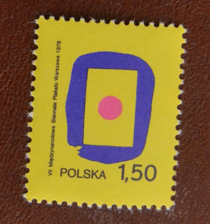 Польша 1978 год  "Плакат"  7  Международная выставка плакатов, Варшава MNH