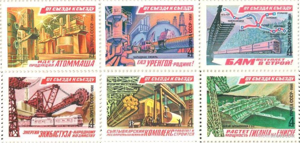 СССР. 1981 г. Промышленность. MNH
