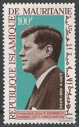 Мавритания. 1964 г. Памяти президента США Кеннеди. MNH