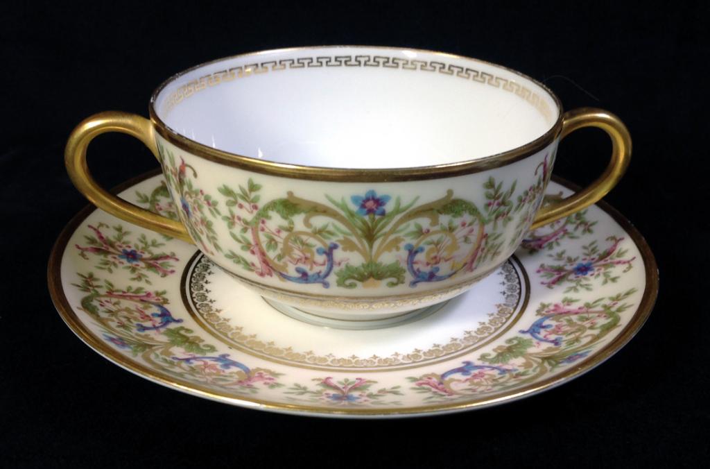 ЛИМОЖ БИСКВИТНИЦА РЕНЕССАНС AHRENFELDT LIMOGES ФРАНЦИЯ 1900 г