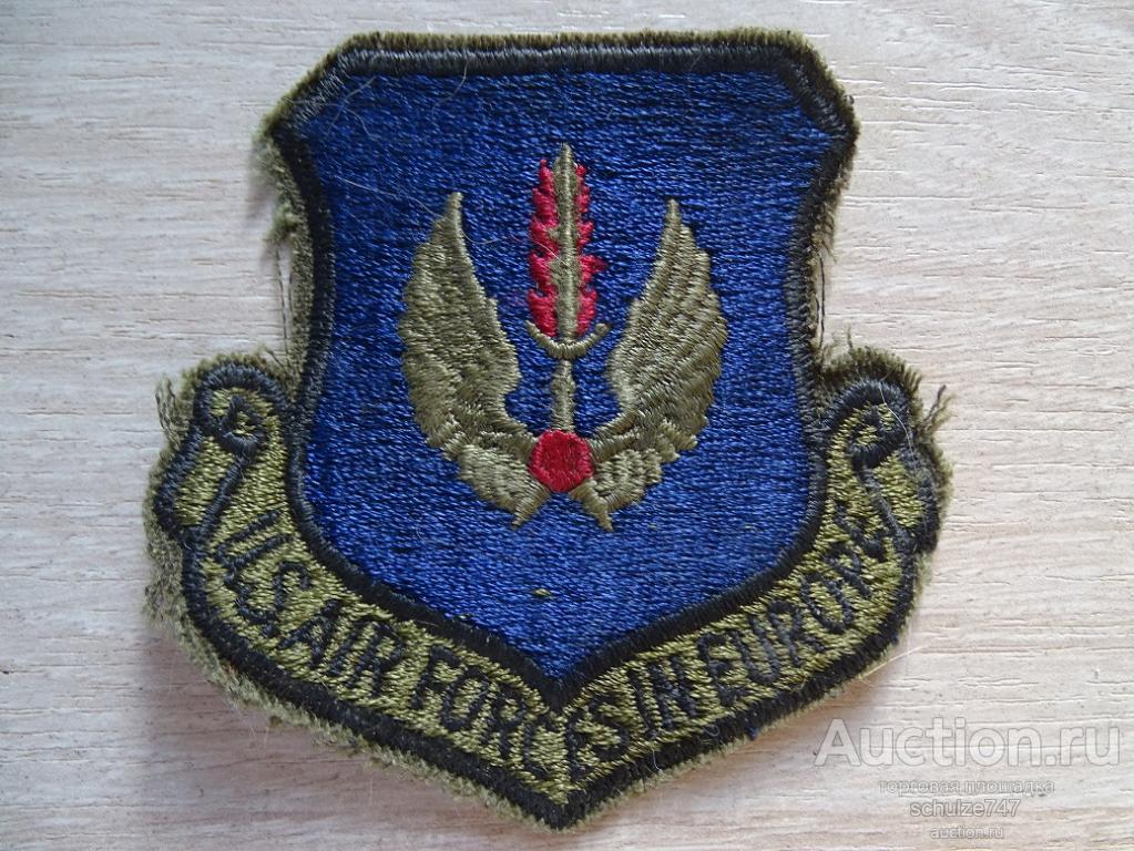 НАШИВКА ШЕВРОН ЛЕЙБЛ AIR FORCE