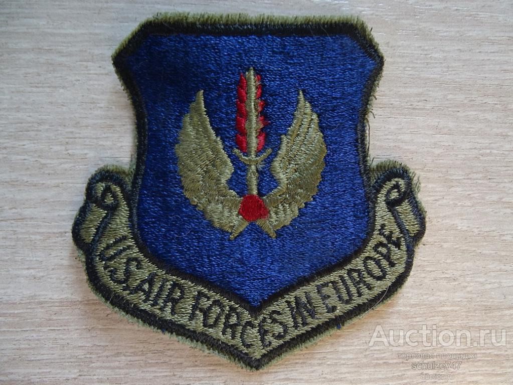 НАШИВКА ШЕВРОН ЛЕЙБЛ AIR FORCE