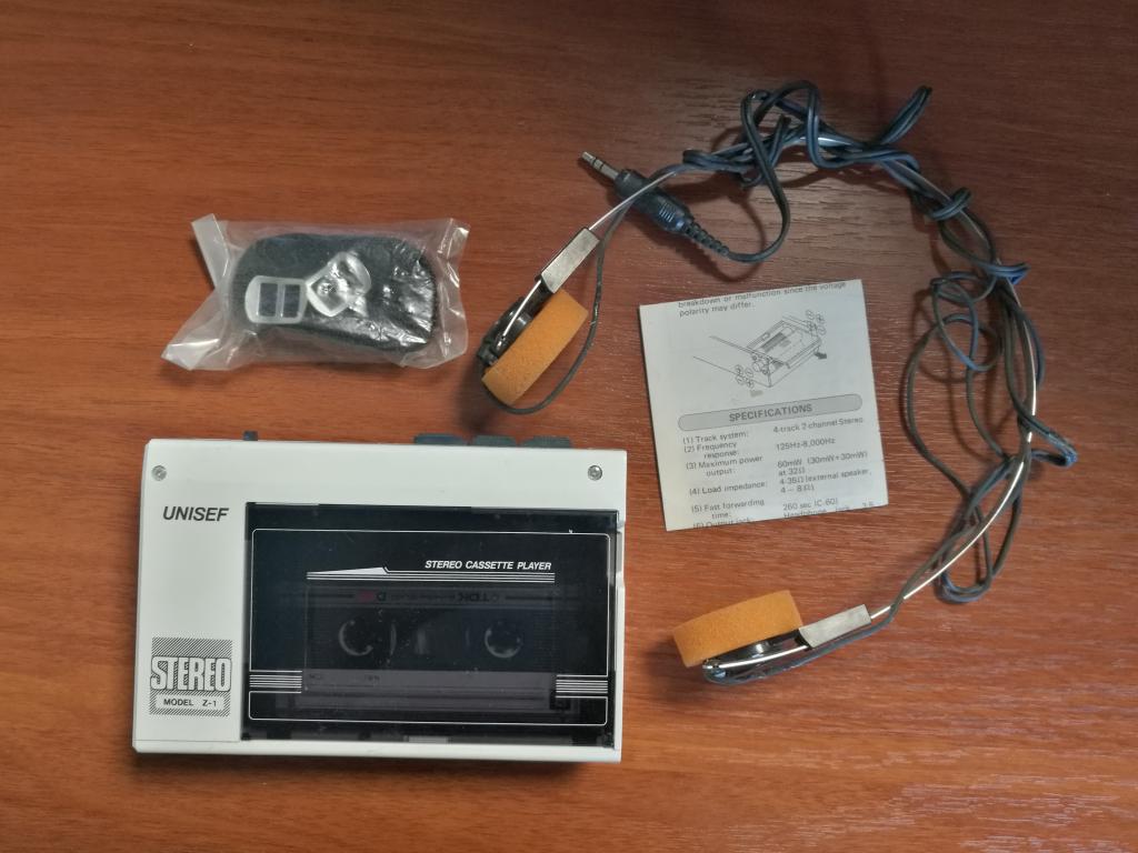 Стерео STEREO кассетный плеер UNISEF Z-1 Япония — покупайте на Auction.ru  по выгодной цене. Лот из Ростовская область, с. куйбышево. Продавец Дарья  Воронина. Лот 173259354538840