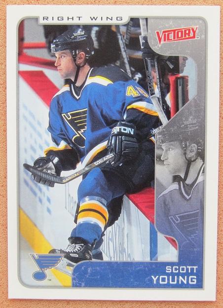 НХЛ Скот Янг Сент-Луис Блюз № 306