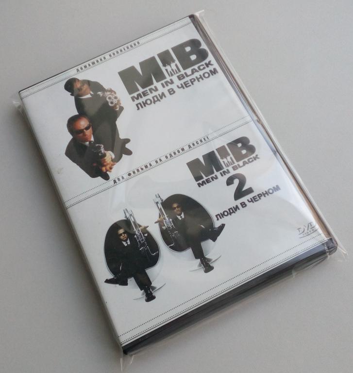 ЛЮДИ В ЧЕРНОМ 1,2/DVD/Unofficial/сборник фильмов/антология