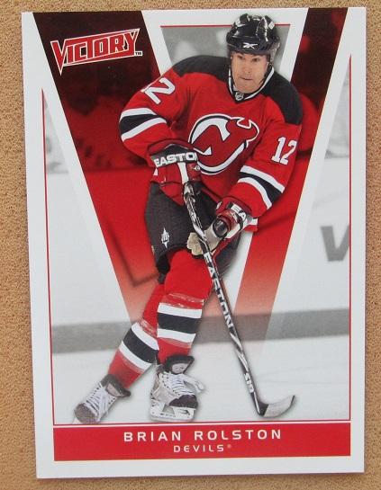 НХЛ Брайан Ролстон Нью-Джерси Дэвилз № 117