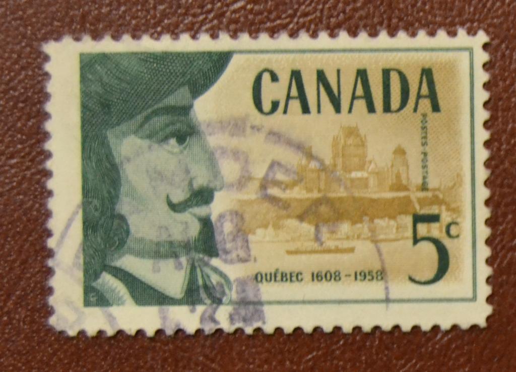 Канада 1958  год  350 лет поселений в Квебеке MNH