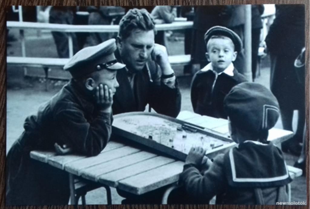 Самокаты г.Горький, 1959 г. Редкие фотографии, Винтаж детские фото, Советский со