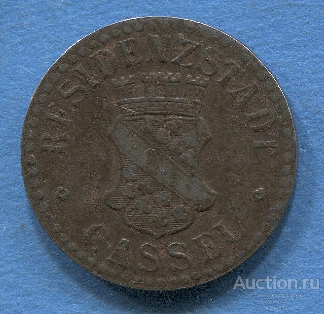 Германия Кассель  10 пфеннигов 1917 год нотгельд