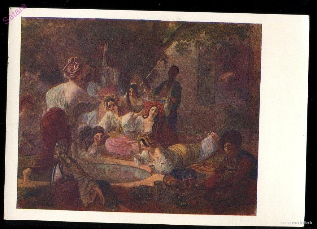 К.Брюллов - Бахчисарайский фонтан / Изогиз / живопись (91)