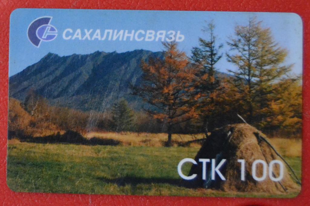 Телефонная карта СТК Сахалин Осень 100 ед - 42