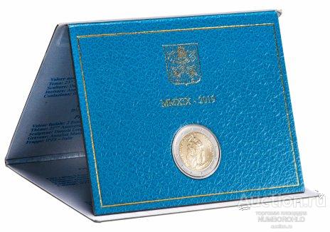 Ватикан 2 евро, 2019 25 лет завершению реставрации Сикстинской капеллы UNC