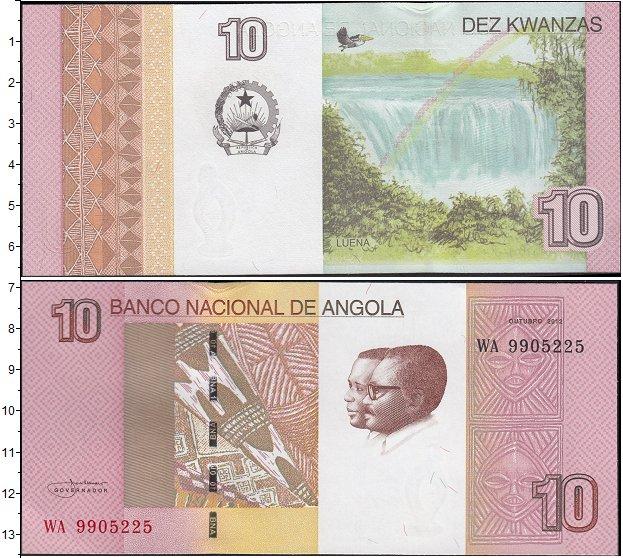 10 кванза 2012 Ангола UNC