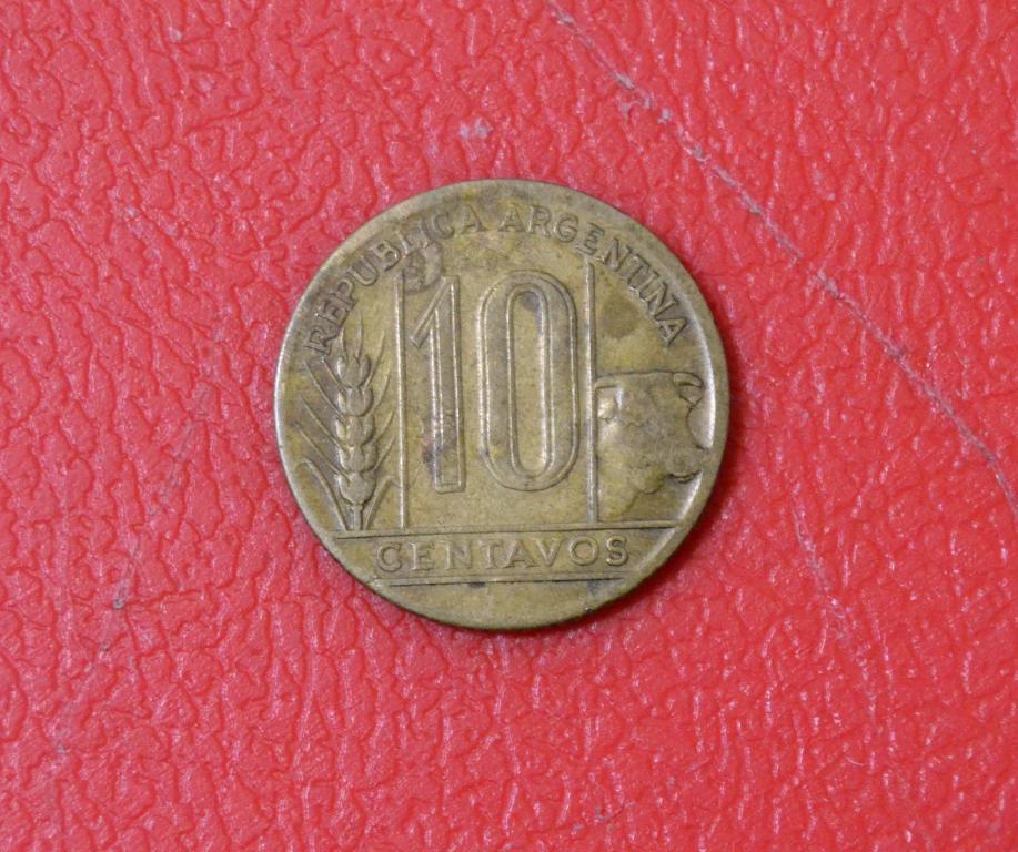 Аргентина 10  сентаво 1947 года