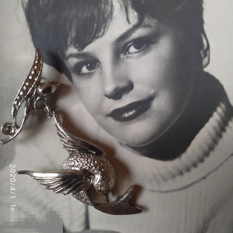 Брошь времен СССР.  Калибри. 