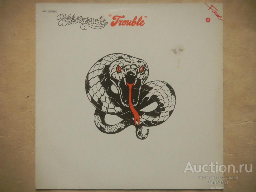 WHITESNAKE Trouble HOLLAND. EMI /SUNBURST/FAME 1978 год LP Reissue!!! EX/EX+.