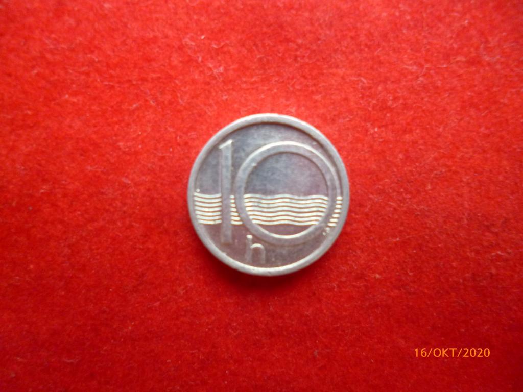 Чехия. 10 геллеров 1998г.
