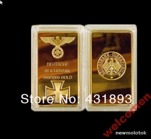 МОНЕТА СЛИТОК Deutsche Reichsbank Bullion
