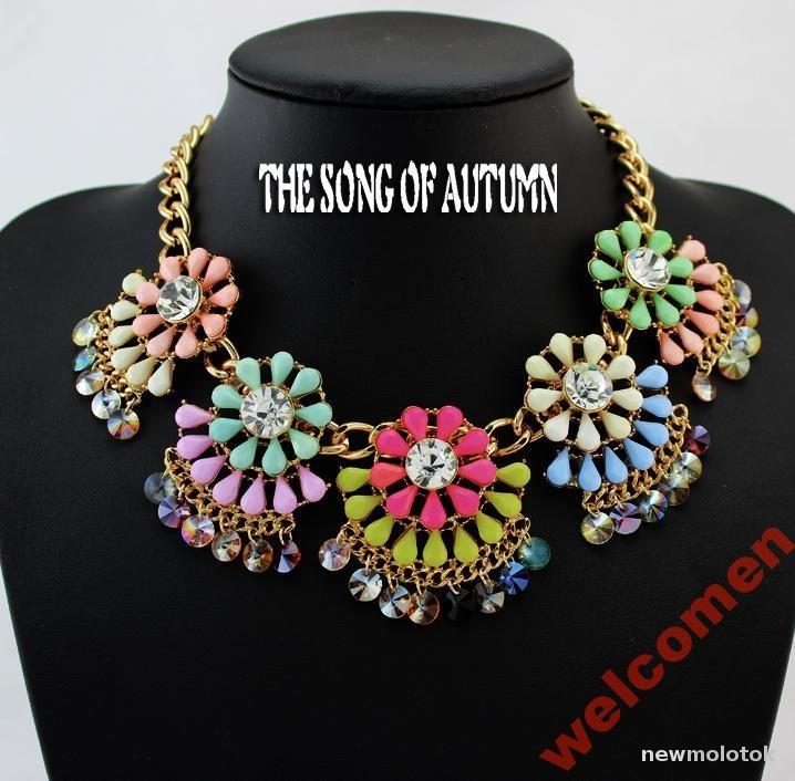 БИЖУТЕРИЯ КОЛЬЕ ОЖЕРЕЛЬЕ Fashion Yakeli Women