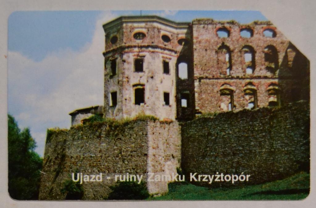 Телефонная карта Польша - Кржистополь развалины замка 25 ед  Урмет - 48