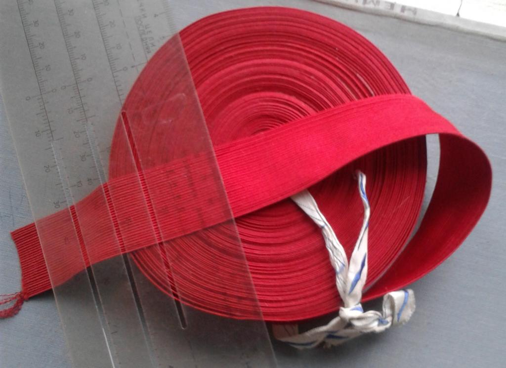 Галун шёлковый, 30мм, 1метр-90руб.